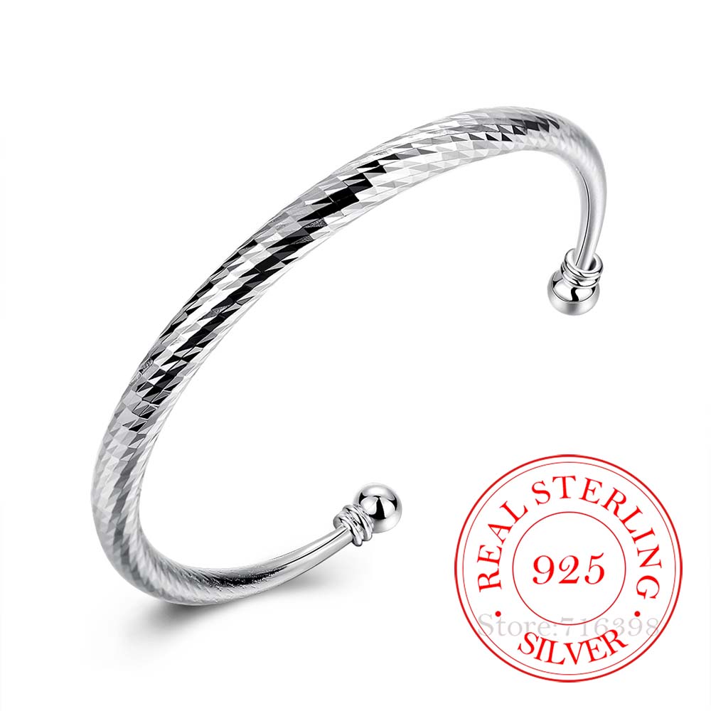 Nick'S Jewelry & Watches Reviews - 925 gümüş düğün açık bilezik erkekler
