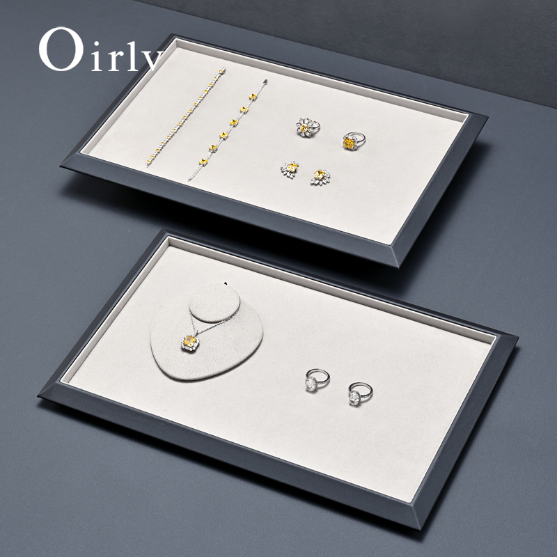 Jewelry And Watches Stores - Oirlv Deri Takı Tepsisi Lüks Kuyumcu