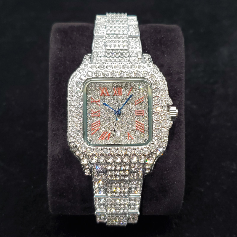Jewelry Diamond Watches - Kadınlar için lüks elmas saatler moda