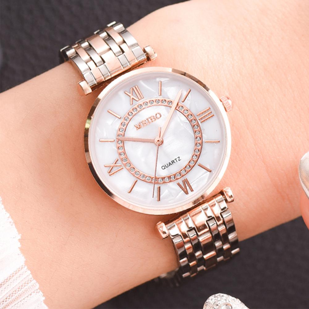 Jewelry Diamond Watches - Lüks Kristal Kadın Bilezik Saatler Üst