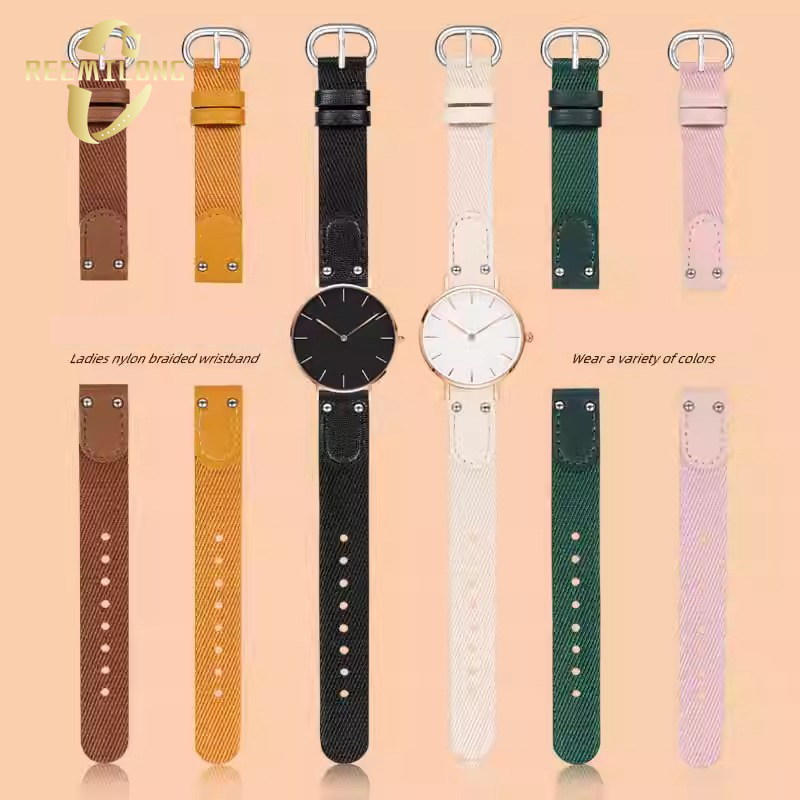 Daniel Wellington Watches & Jewelry Online Store - Naylon kanvas saat kayışı DW Daniel