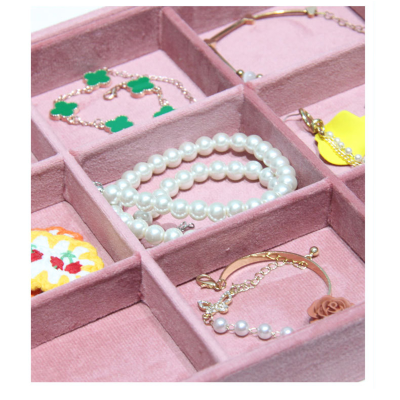 Pembe Kadife Takı teşhir tepsi - Jewelry And Watches Stores incelemesi ve fiyatı