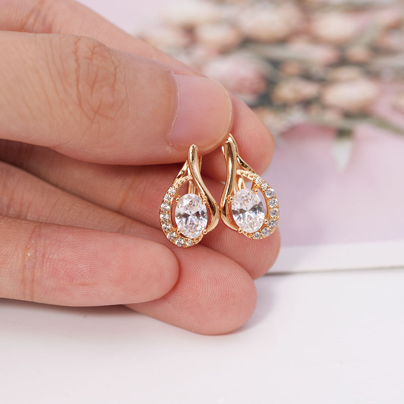 AAA + Zirkon Halka Küpe Kadınl - Nick'S Jewelry & Watches Reviews incelemesi ve fiyatı