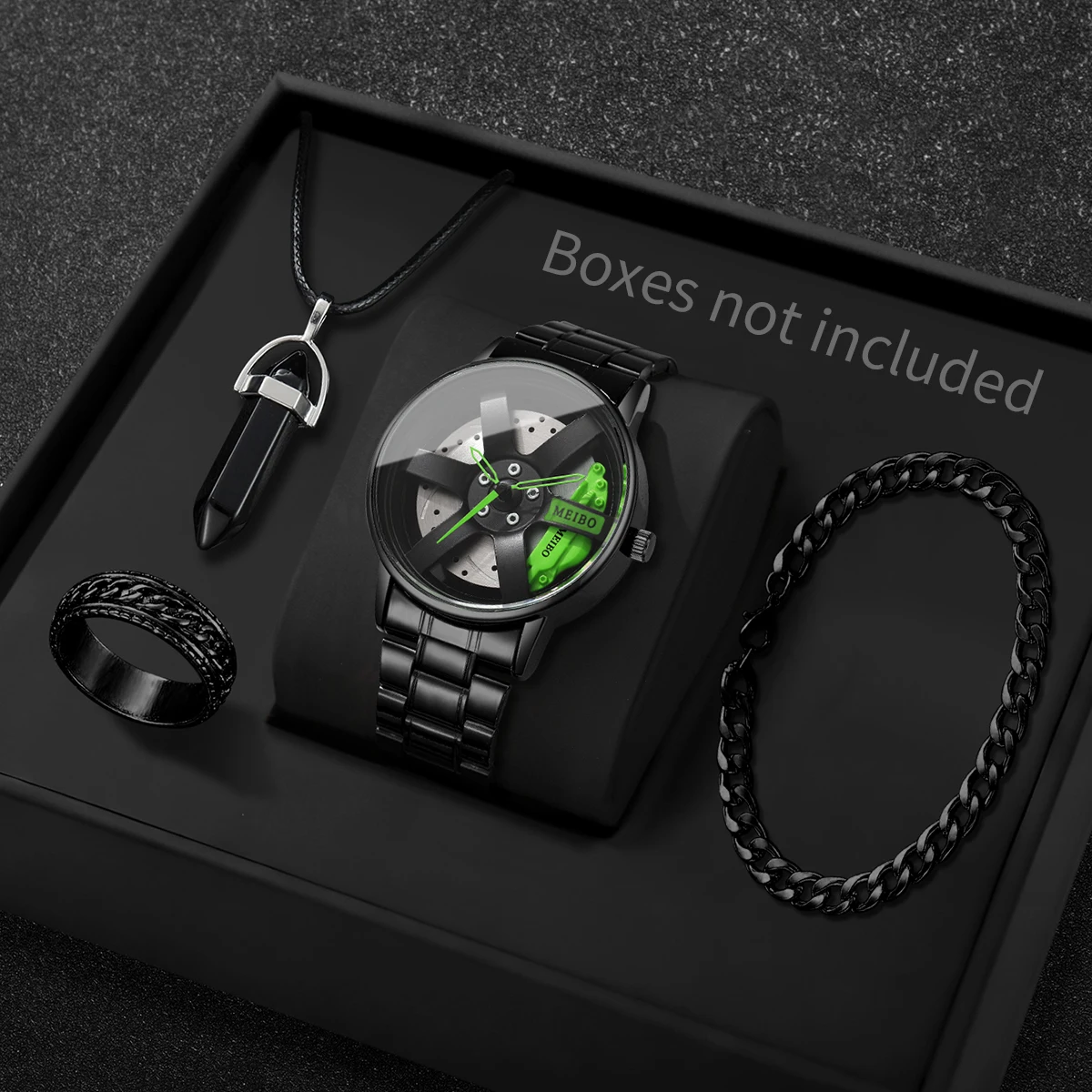 4 adet/takım moda 3d araba tek - Jewelry Watches For Men incelemesi ve fiyatı