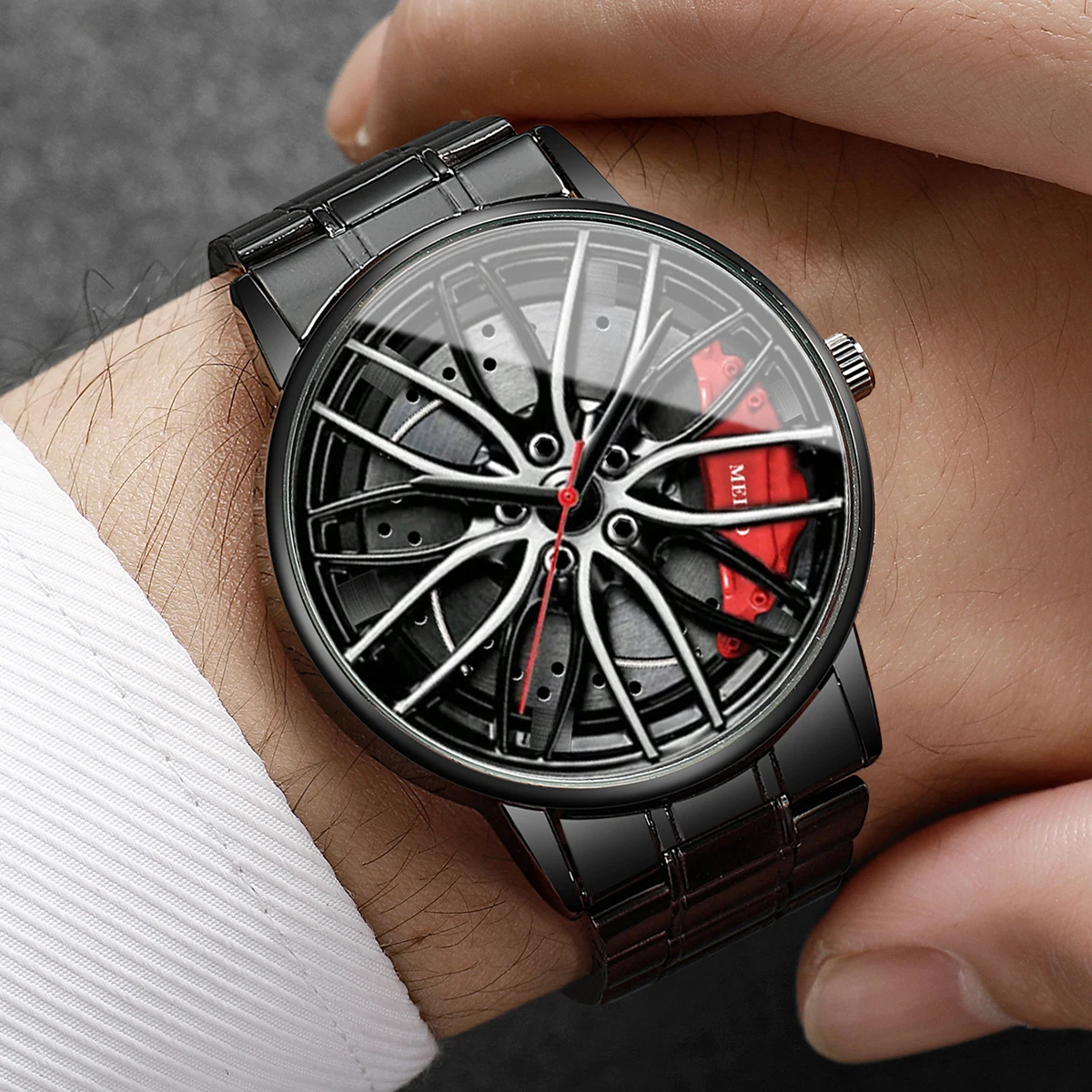 4 adet/takım moda 3d araba tek - Jewelry Watches For Men incelemesi ve fiyatı