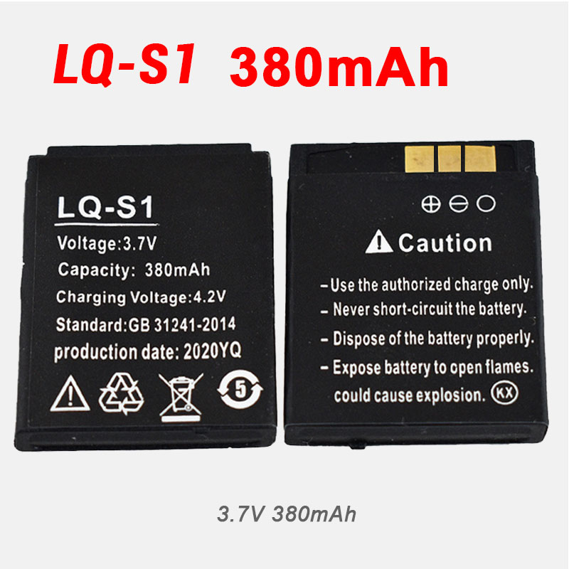 380mAh LQ S1 LQS1 Pil 3.7V Akı - A1 Watches & Jewelry New York Photos incelemesi ve fiyatı