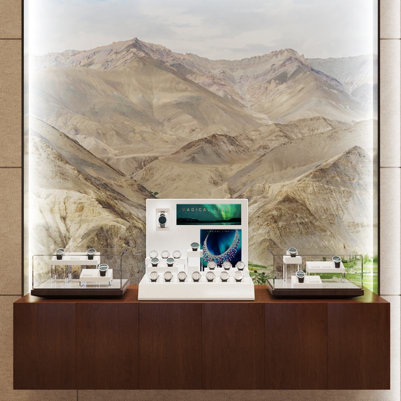 Oirlv Beyaz Deri Saat Teşhir S - Jewelry And Watches Stores incelemesi ve fiyatı