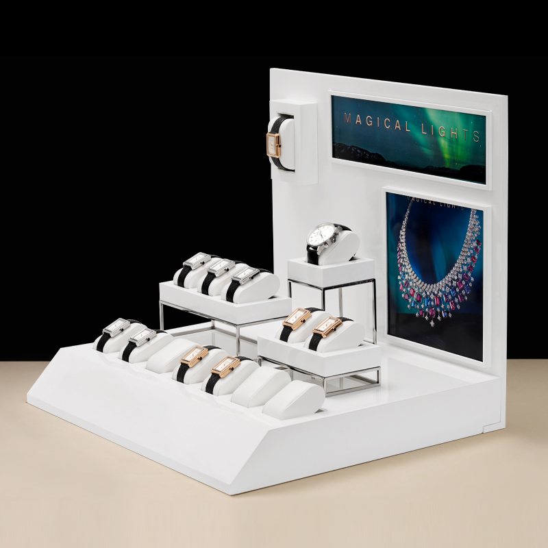 Oirlv Beyaz Deri Saat Teşhir S - Jewelry And Watches Stores incelemesi ve fiyatı