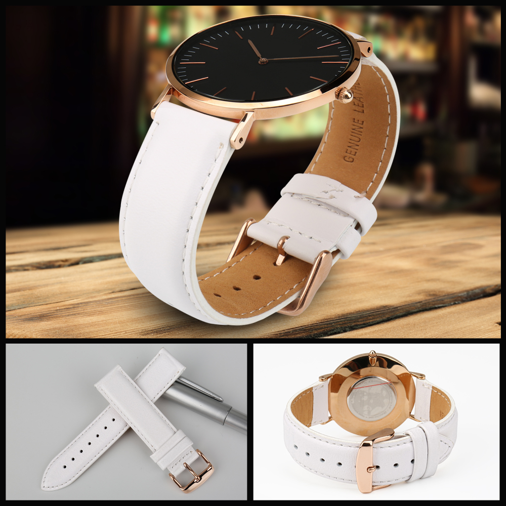 MAIKES Moda Deri saat kayışı I - Daniel Wellington Watches & Jewelry Online Store incelemesi ve fiyatı