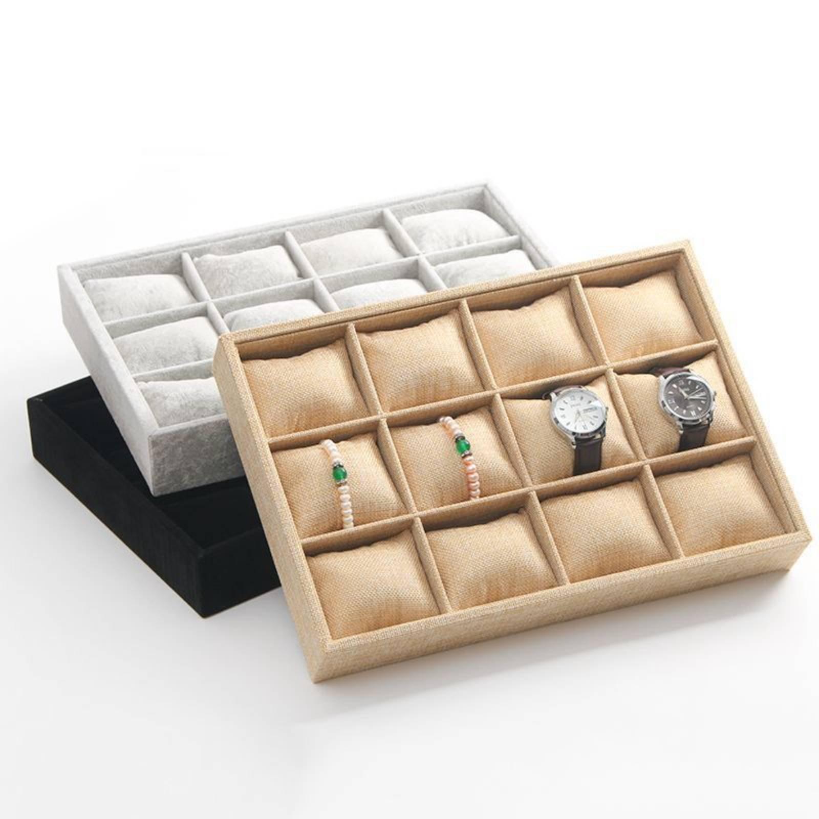 Keten Kumaş Takı Tutucu Açık Ü - Jewelry And Watches Stores incelemesi ve fiyatı
