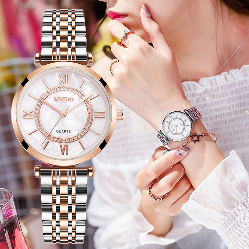 Lüks Kristal Kadın Bilezik Saa - Jewelry Diamond Watches incelemesi ve fiyatı