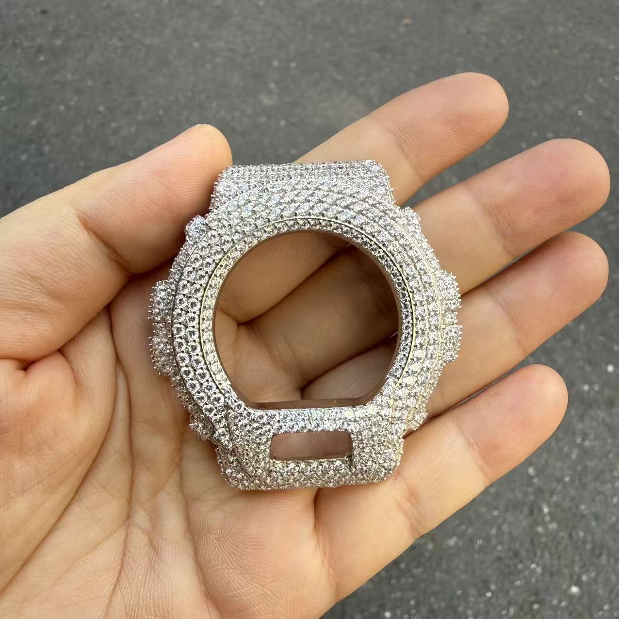 Hip Hop 5A+ CZ Taş Kaplamalı B - Jewelry Watches For Men incelemesi ve fiyatı