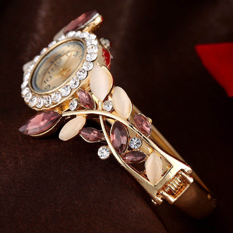 Kadın Lüks Renkli Elmas Çerçev - Jewelry Diamond Watches incelemesi ve fiyatı