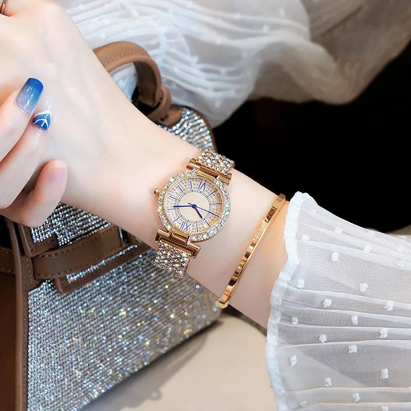 Bayanlar Kuvars Tam Elmas Roma - Jewelry Diamond Watches incelemesi ve fiyatı